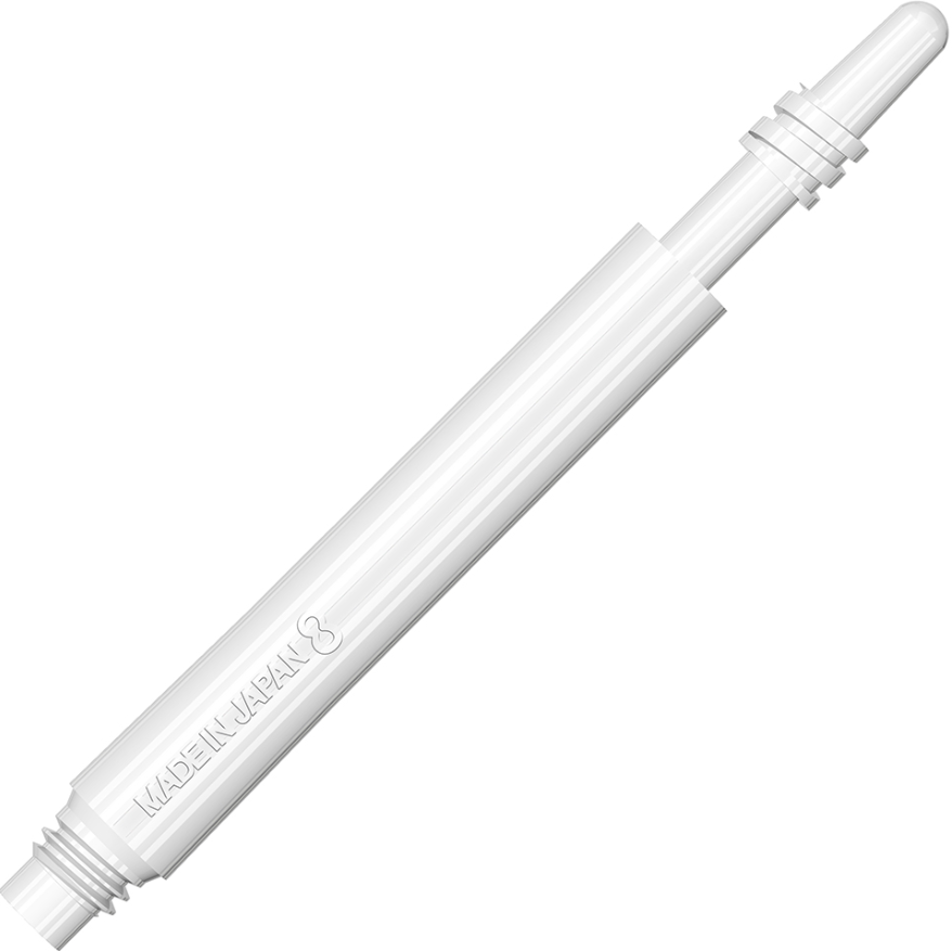 Target Darts 8 Flight Spinning Shaft White - Medium
