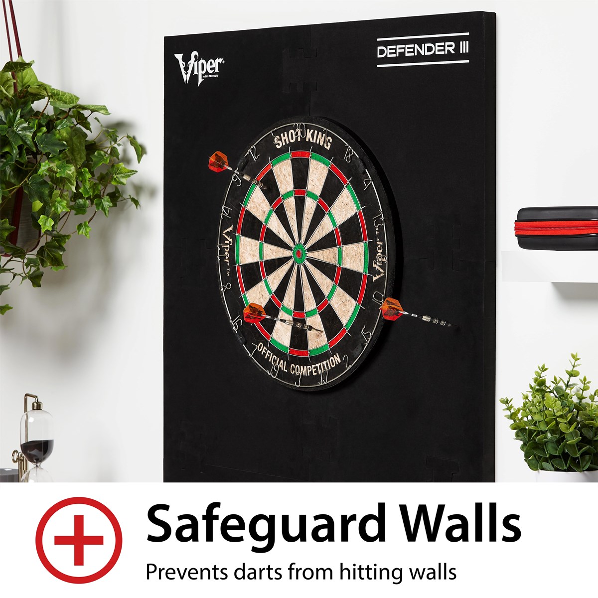 GLD Viper Wall Defender III Dartboard Surround Wall Protector