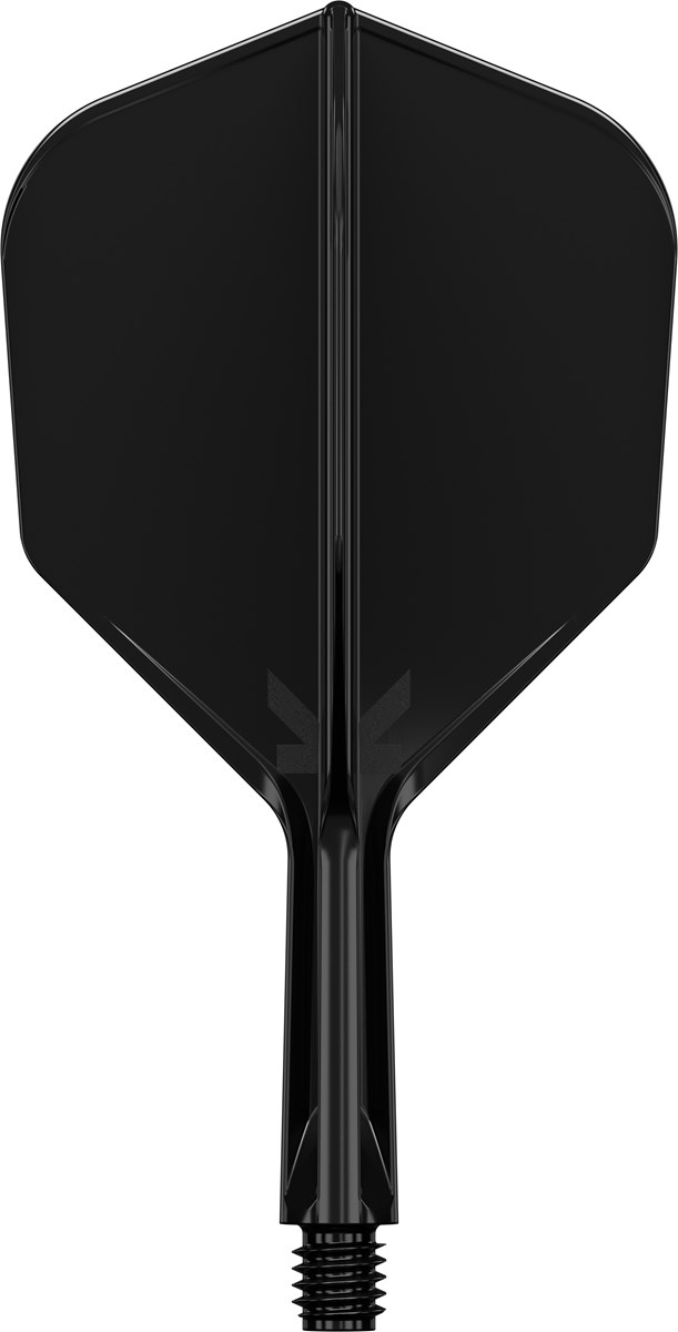 Target Darts K-Flex System - No. 6 Flight / Short Shaft - Black