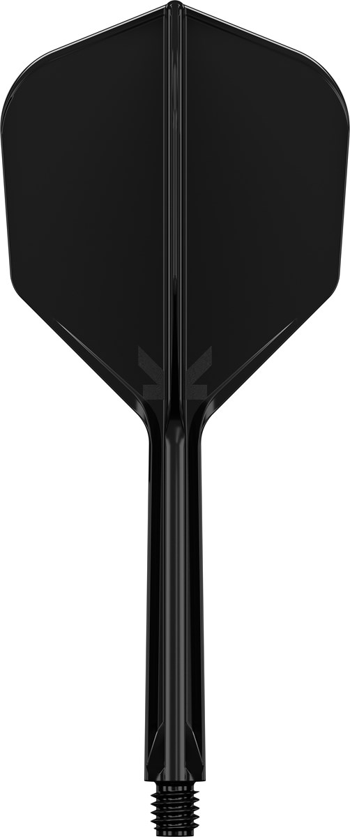 Target Darts K-Flex System - No. 6 Flight / Medium Shaft - Black