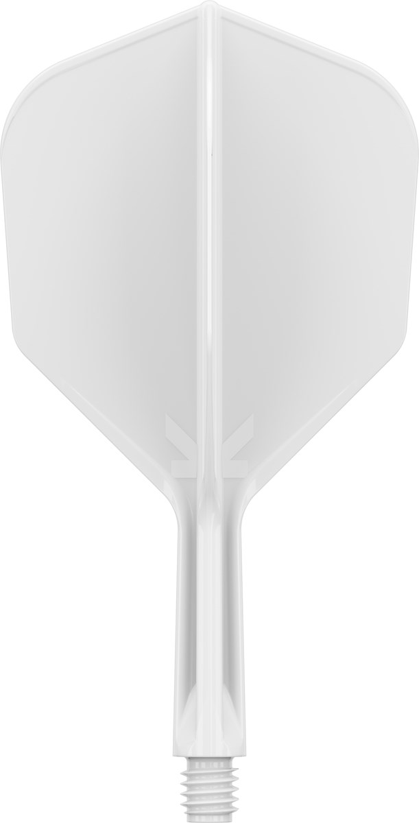 Target Darts K-Flex System - No. 6 Flight / Short Shaft - White