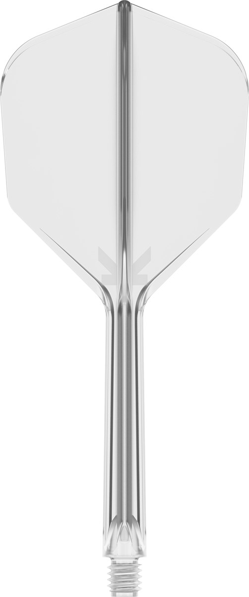 Target Darts K-Flex System - No. 6 Flight / Medium Shaft - Clear