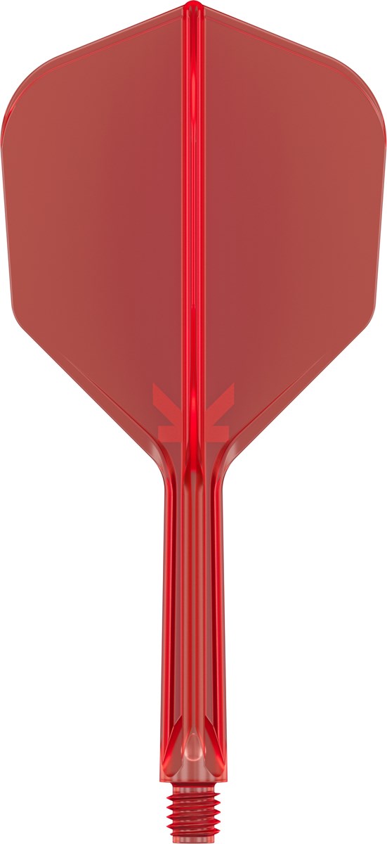 Target Darts K-Flex System - No. 6 Flight / Intermediate Shaft - Red