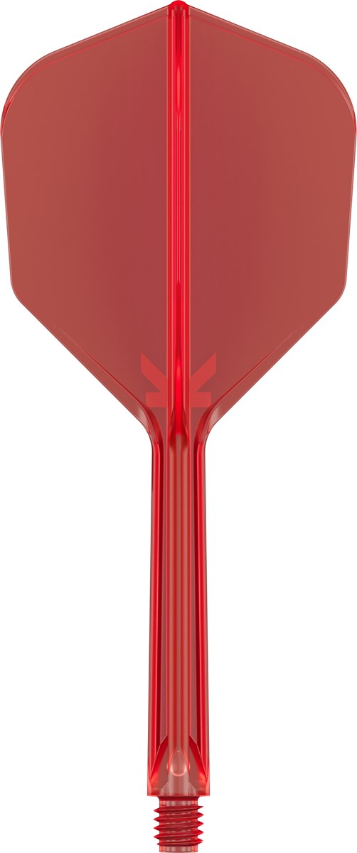 Target Darts K-Flex System - No. 6 Flight / Medium Shaft - Red