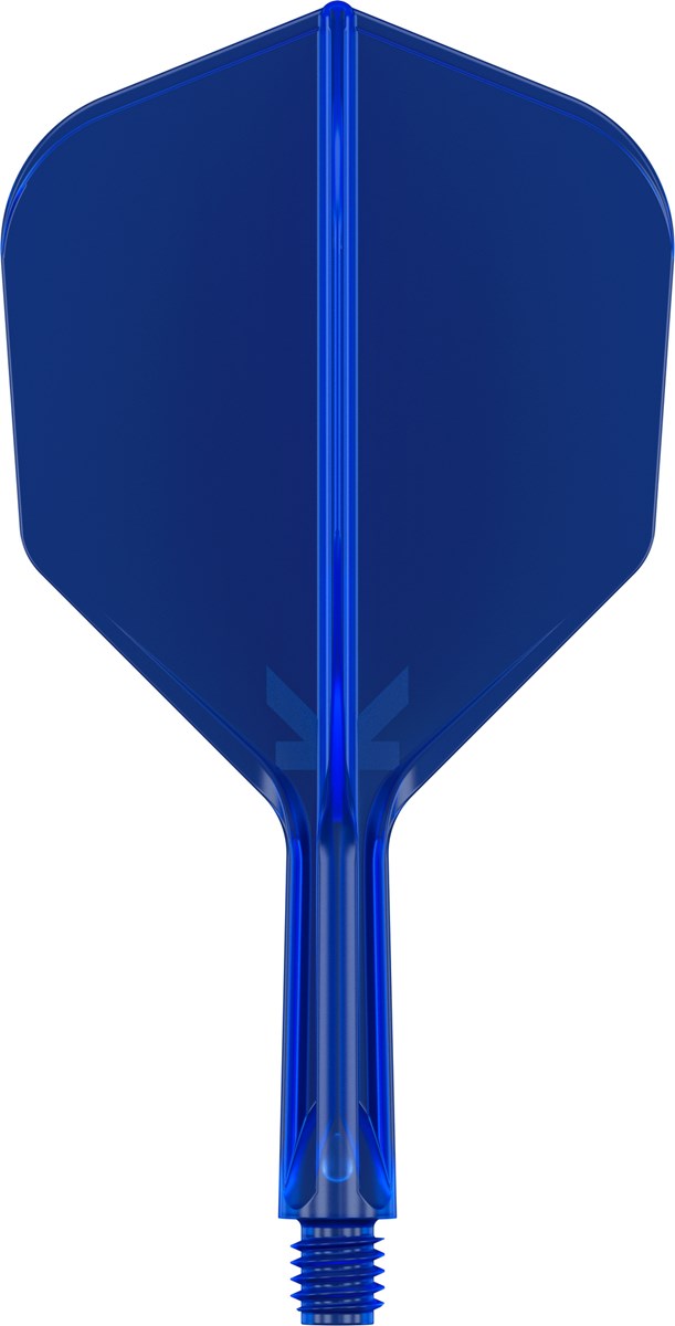Target Darts K-Flex System - No. 6 Flight / Short Shaft - Blue