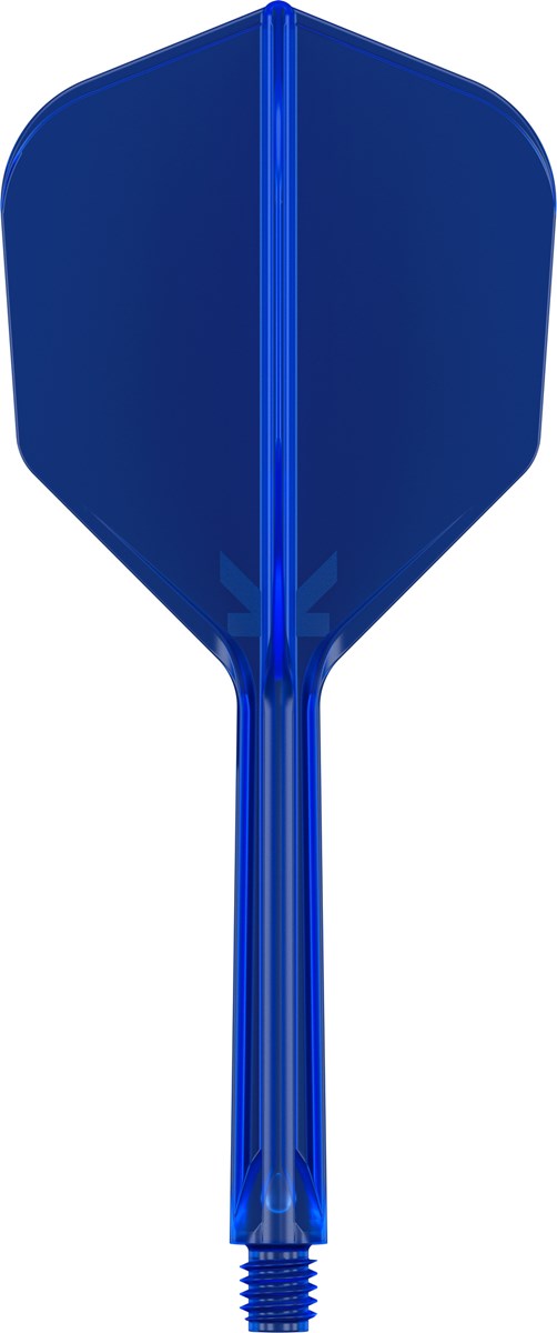 Target Darts K-Flex System - No. 6 Flight / Medium Shaft - Blue