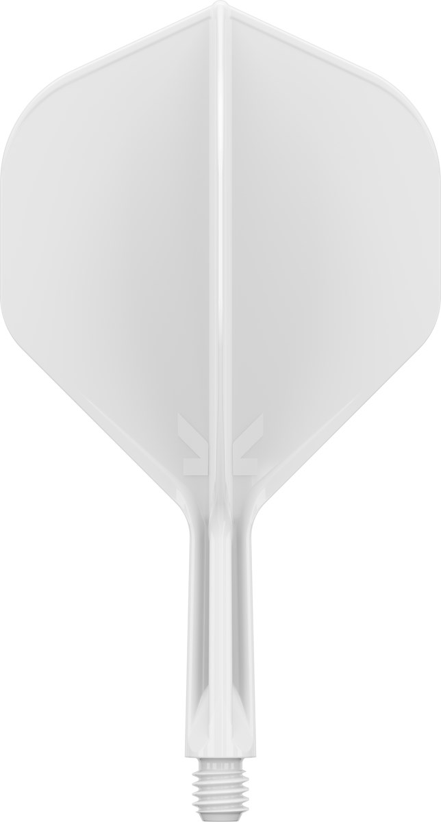 Target Darts K-Flex System - No. 2 Flight / Short Shaft - White