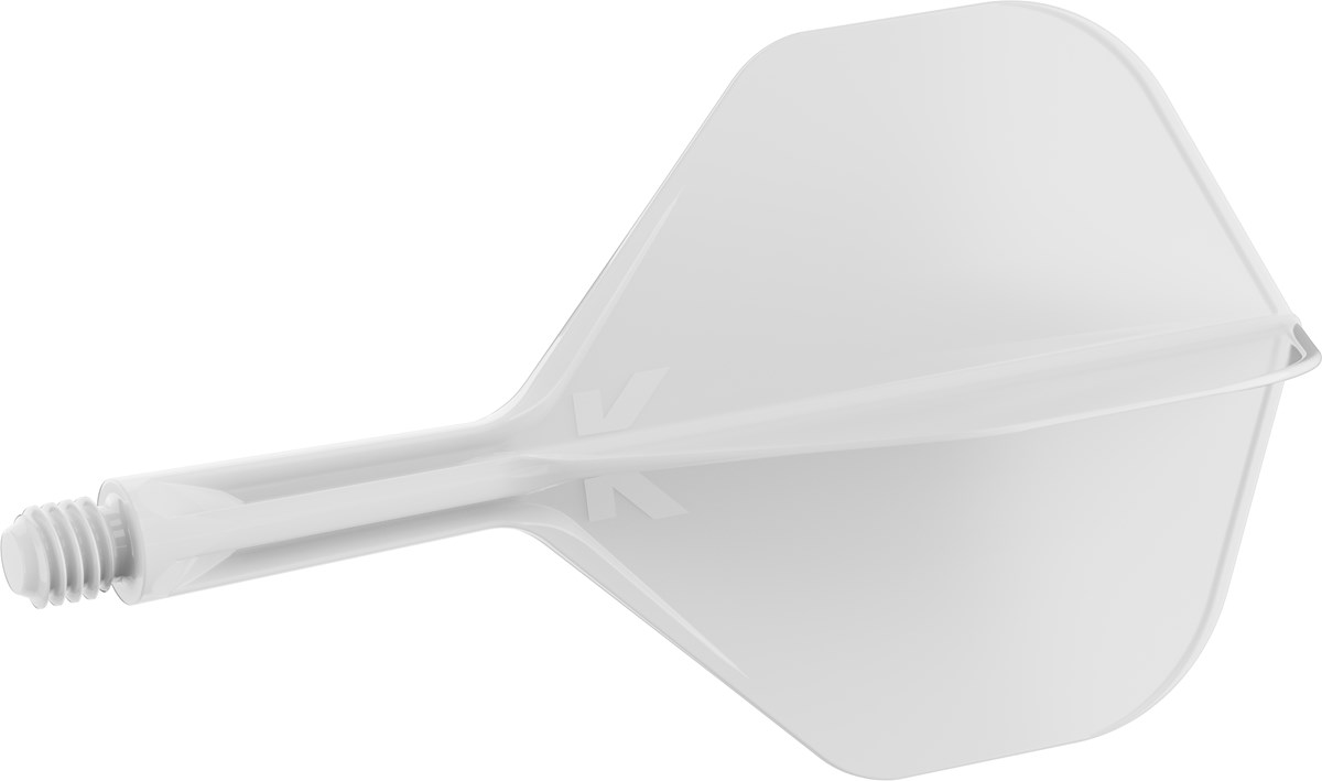 Target Darts K-Flex System - No. 2 Flight / Short Shaft - White