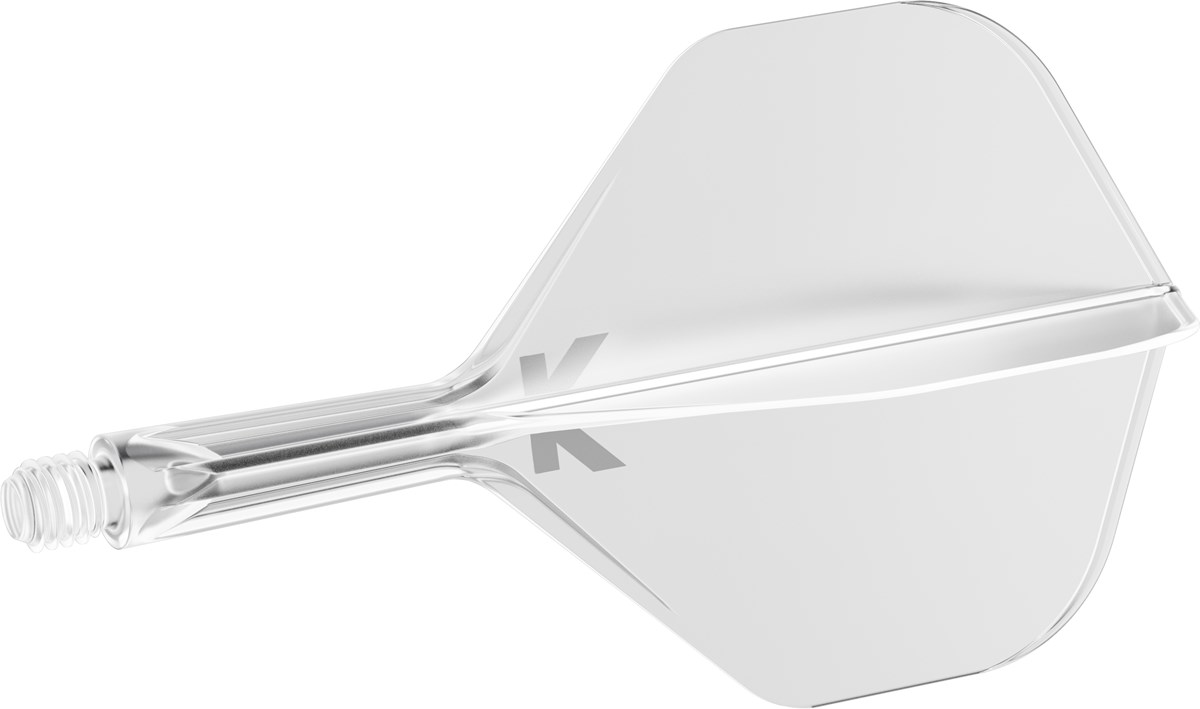Target Darts K-Flex System - No. 2 Flight / Short Shaft - Clear