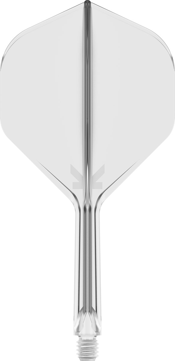 Target Darts K-Flex System - No. 2 Flight / Intermediate Shaft - Clear