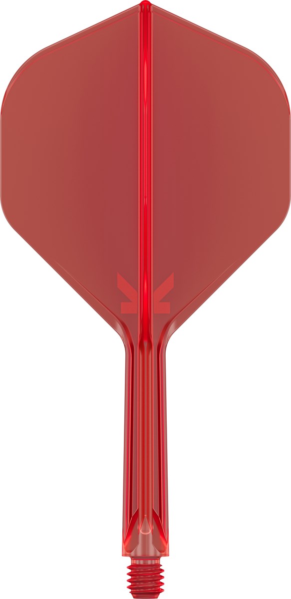 Target Darts K-Flex System - No. 2 Flight / Intermediate Shaft - Red