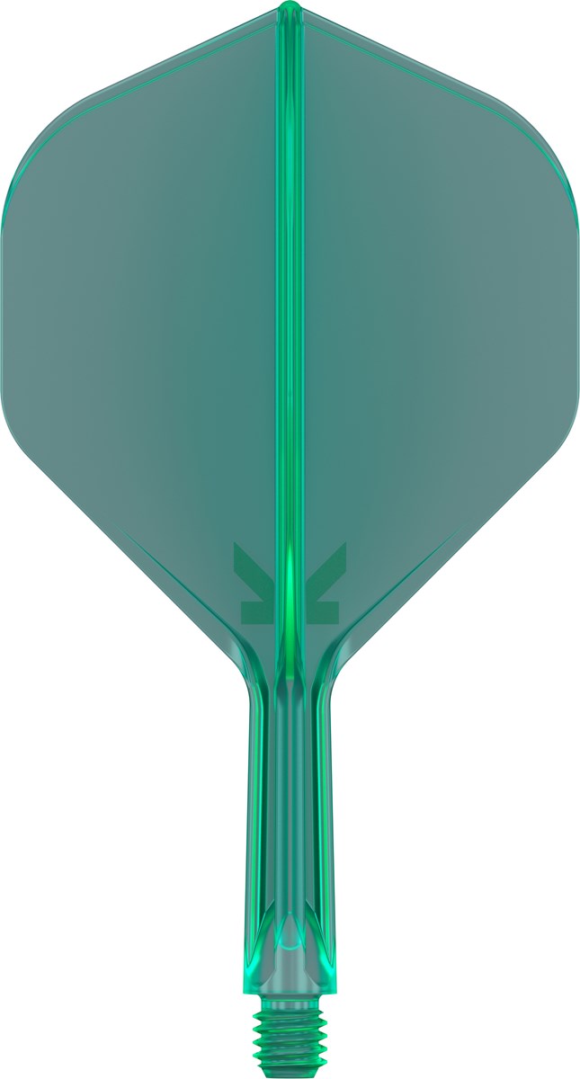 Target Darts K-Flex System - No. 2 Flight / Short Shaft - Green