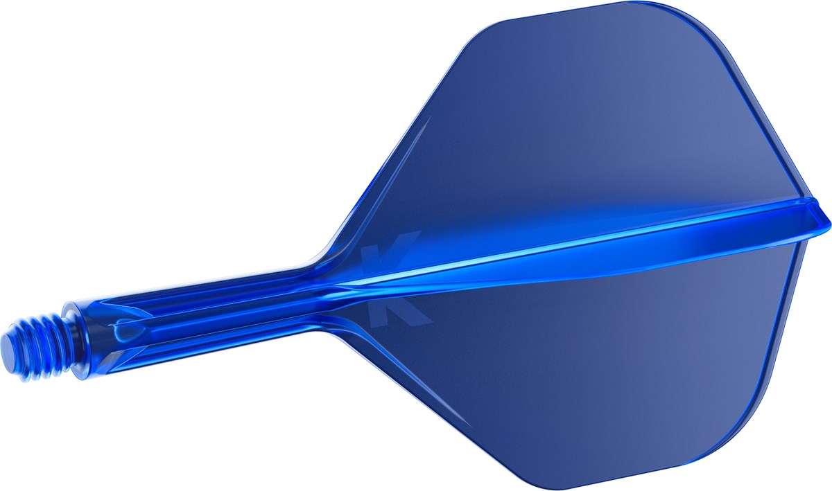 Target Darts K-Flex System - No. 2 Flight / Short Shaft - Blue