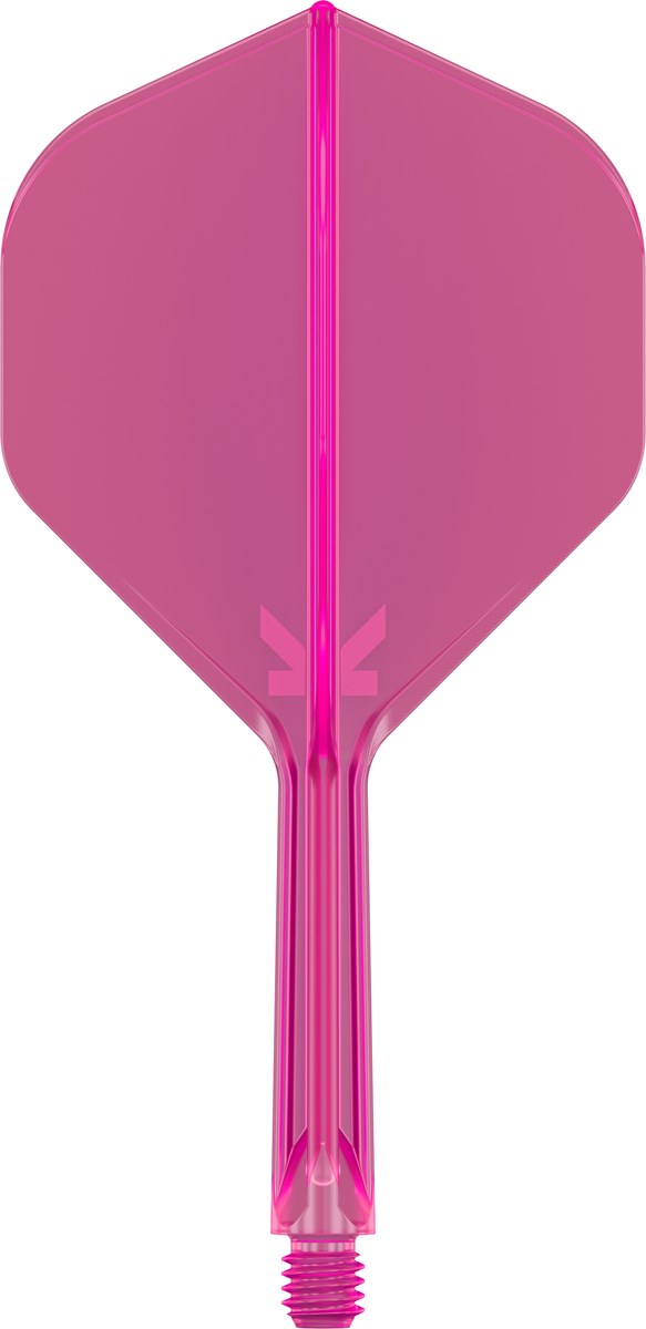 Target Darts K-Flex System - No 2 Flight / Intermediate Shaft - Neon Pink