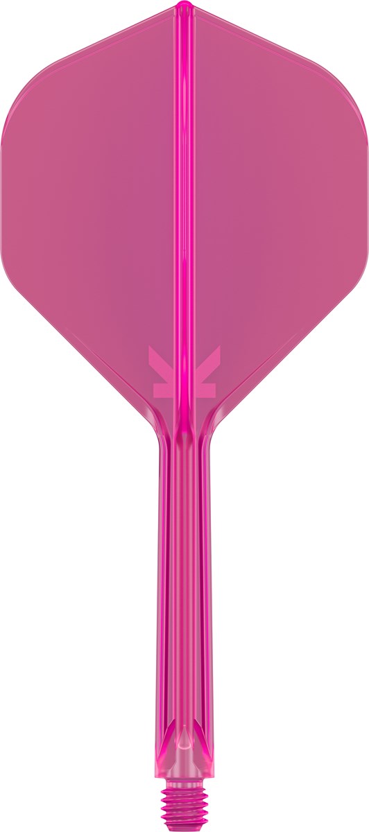 Target Darts K-Flex System - No 2 Flight / Medium Shaft - Neon Pink