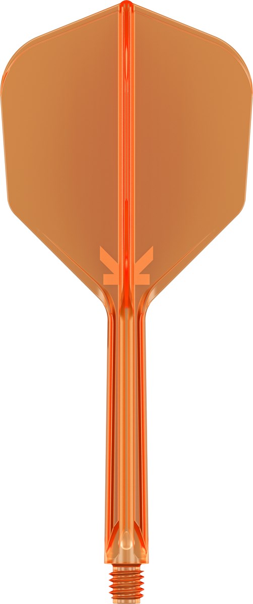 Target Darts K-Flex System - No 6 Flight / Medium Shaft - Neon Orange