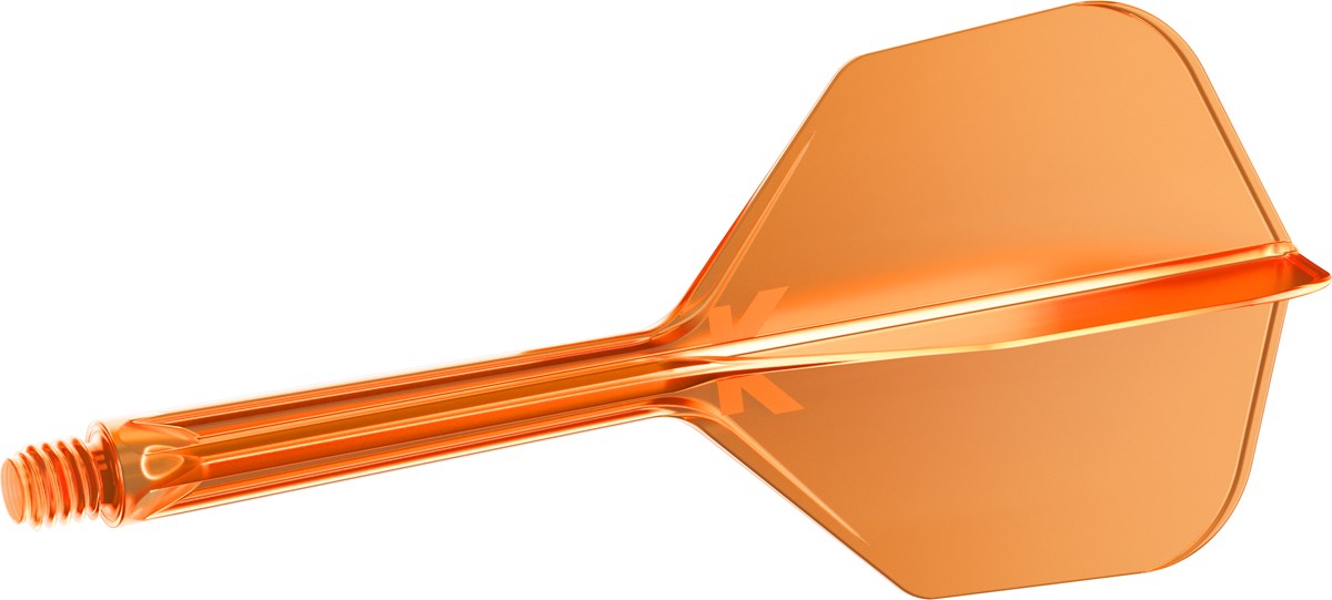 Target Darts K-Flex System - No 6 Flight / Medium Shaft - Neon Orange