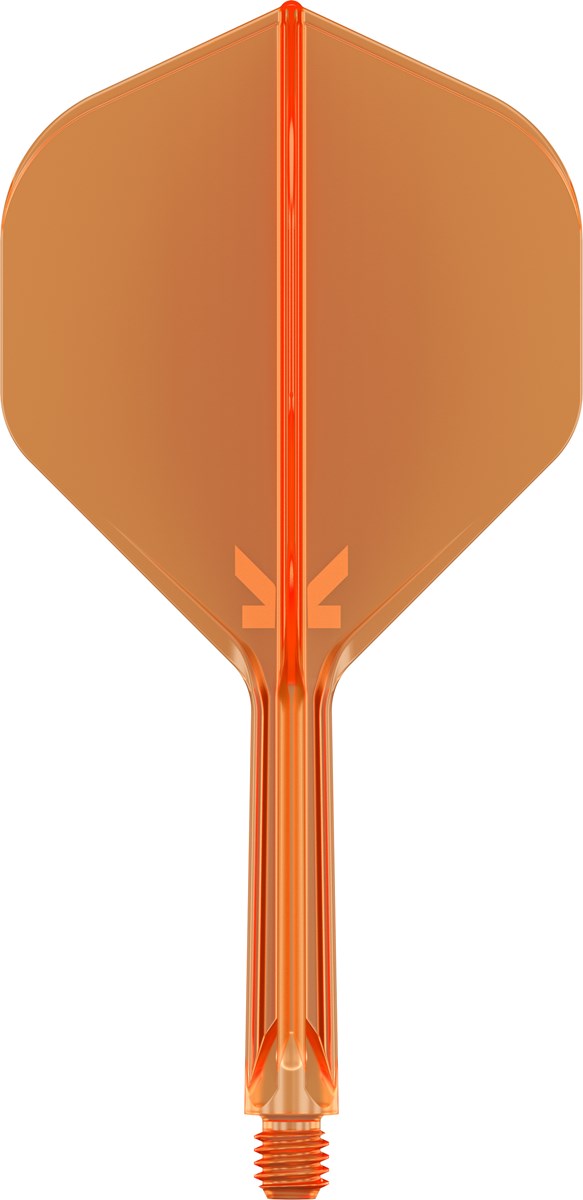 Target Darts K-Flex System - No 2 Flight / Intermediate Shaft - Neon Orange