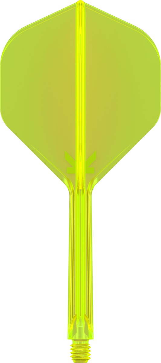 Target Darts K-Flex System - No 2 Flight / Medium Shaft - Neon Yellow