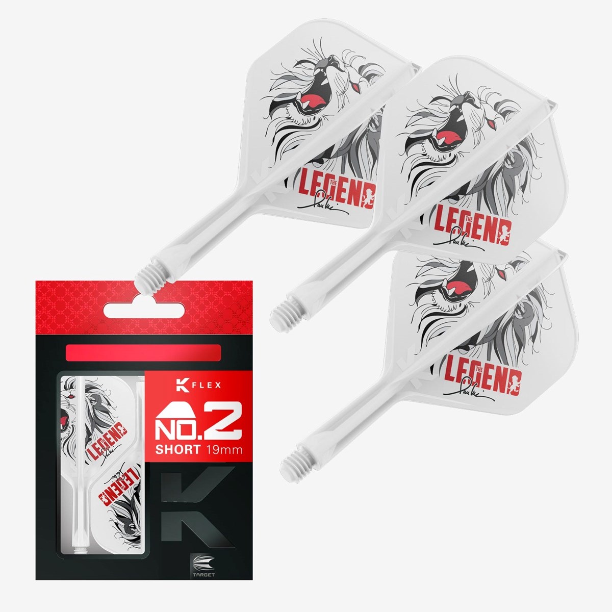 Target K-Flex System - No. 2 Flight / Short Shaft (19mm) - The Legend