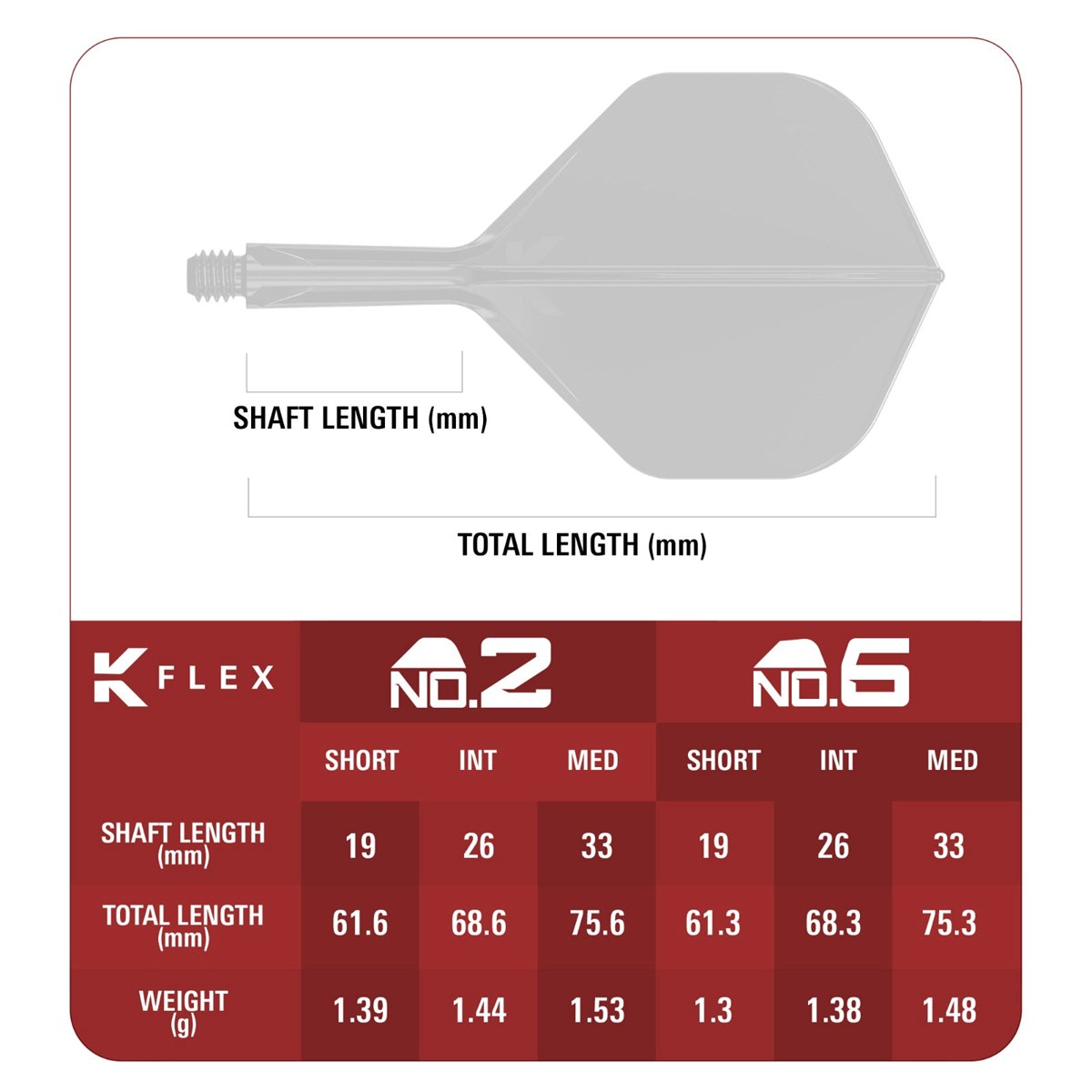 Target K-Flex System - No. 2 Flight / Intermediate Shaft (26mm) - Endeavour