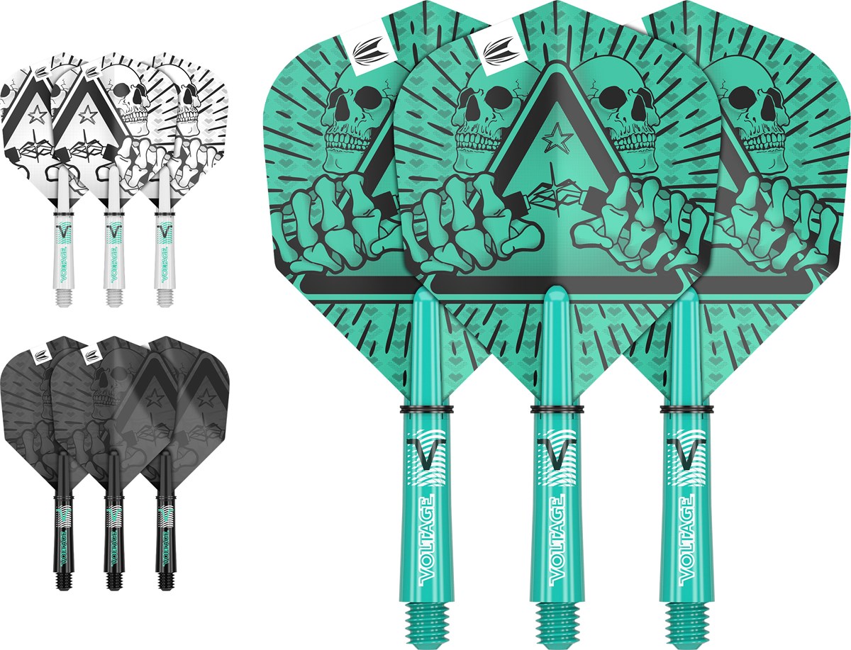 Target Darts Rob Cross Ink Flight & Shaft Kit - Short