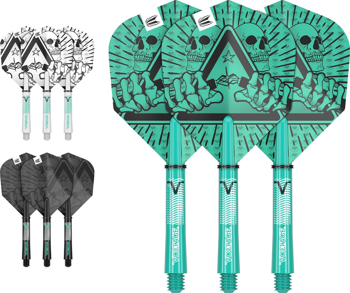 Target Darts Rob Cross Ink Flight & Shaft Kit - Intermediate