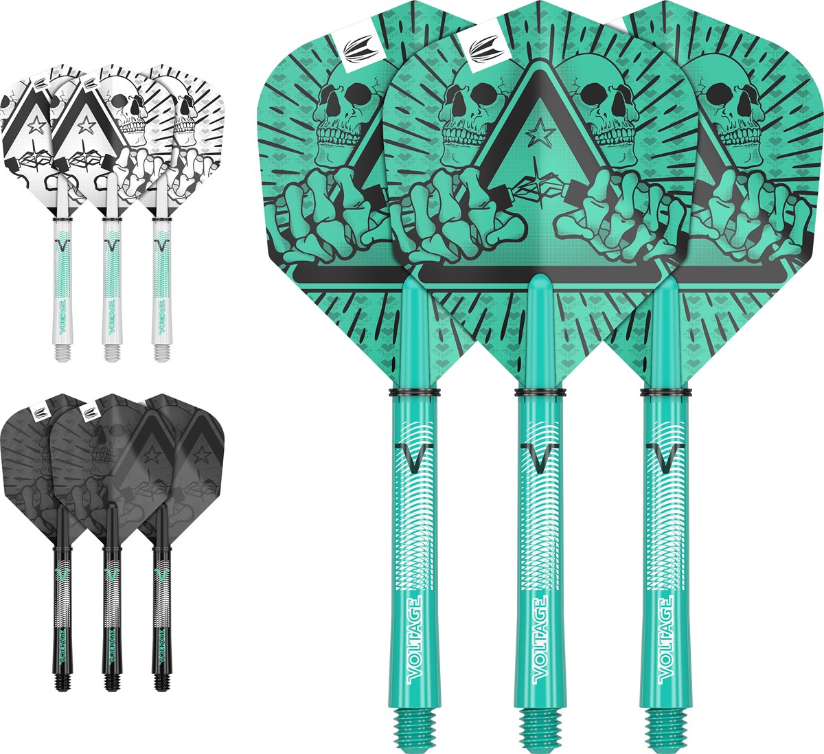 Target Darts Rob Cross Ink Flight & Shaft Kit - Medium
