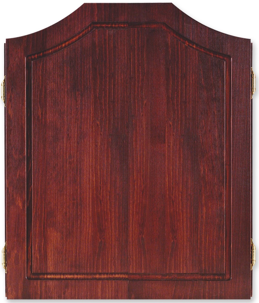 Dart World Pine Cabinet- Mahogany Stain