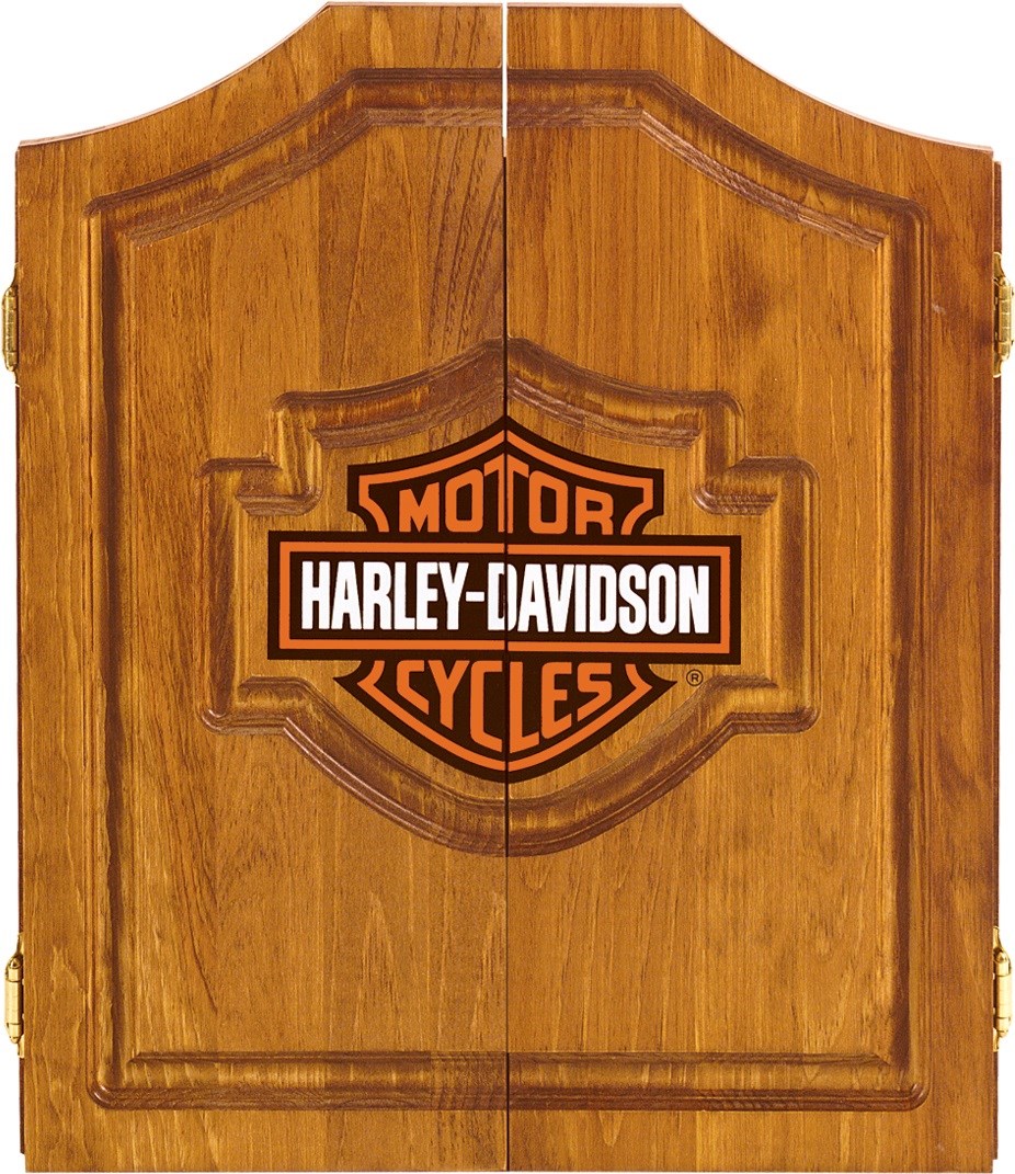 Harley Davidson Pine Cabinet
