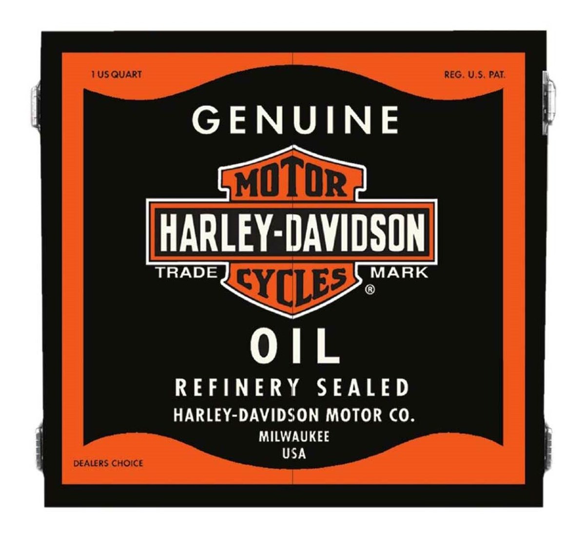 Harley Davidson Oil Can Cabinet Kit