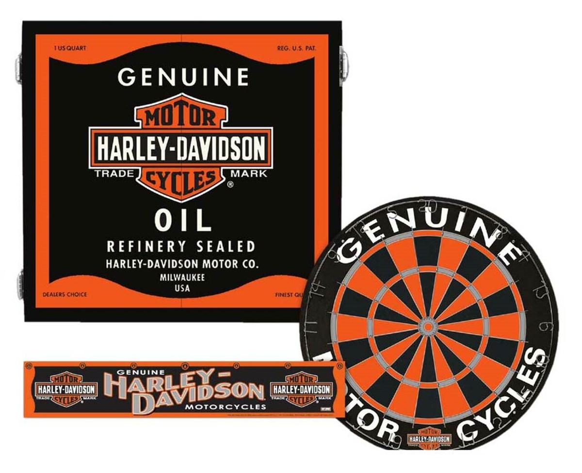Harley Davidson Oil Can Cabinet Kit