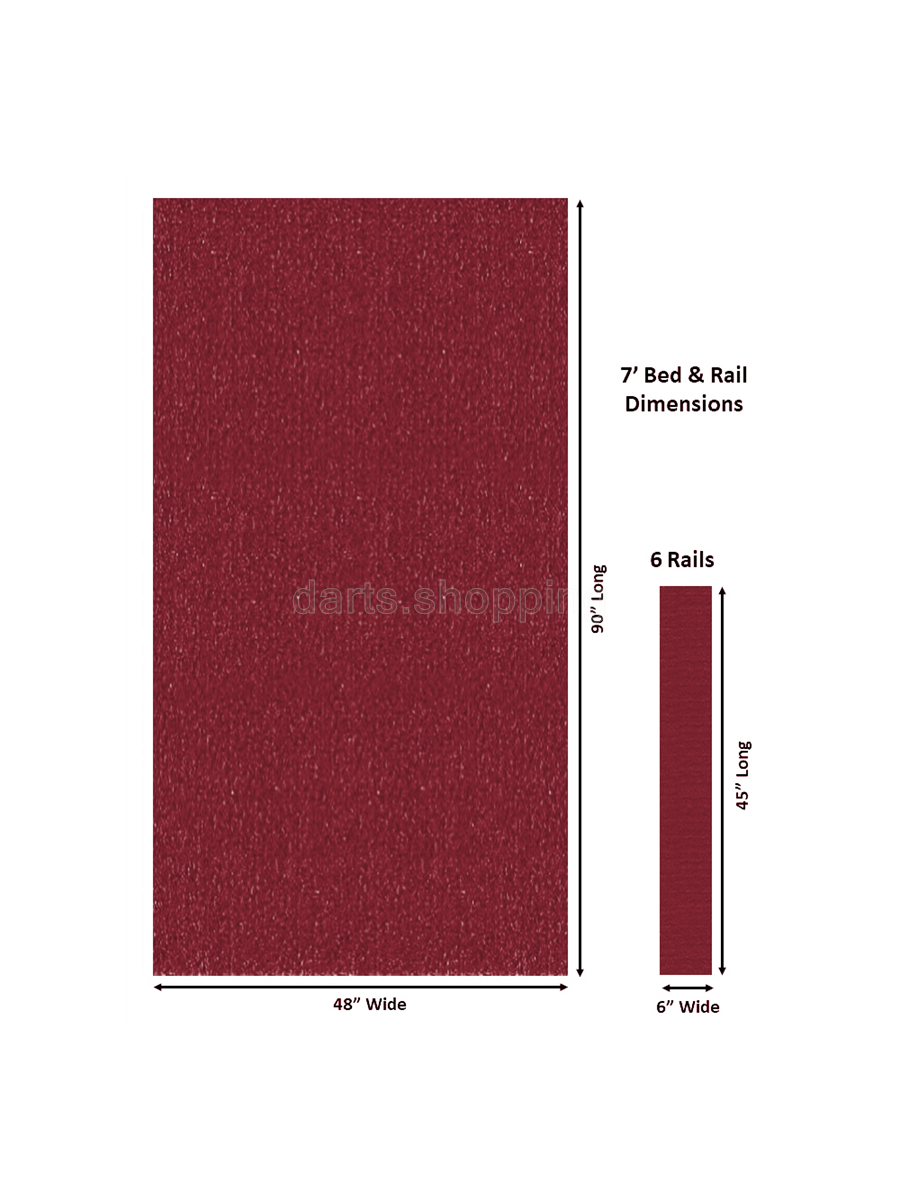 Championship Billiard Fabric Tour Edition 7' Cloth - Burgundy