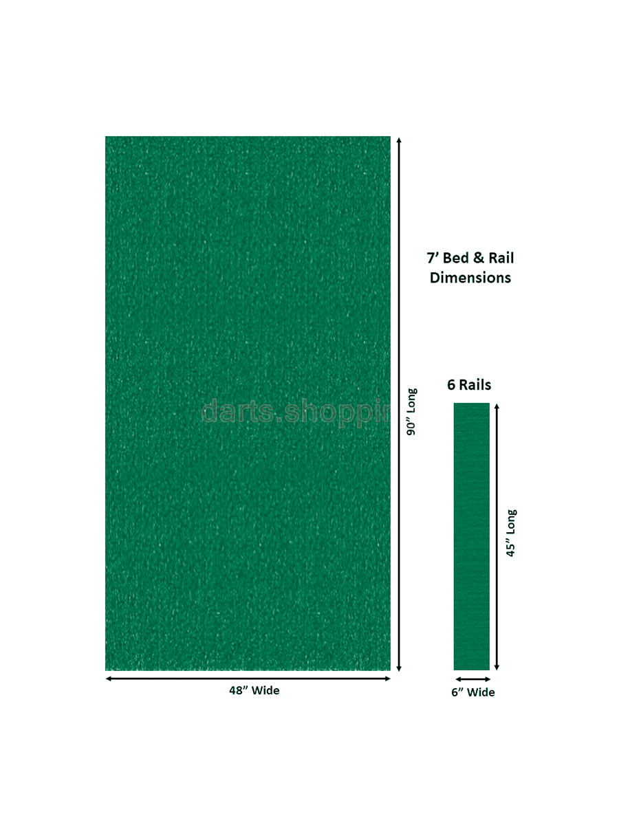 Championship Billiard Fabric Invitational with Teflon 7' Cloth - Championship Green