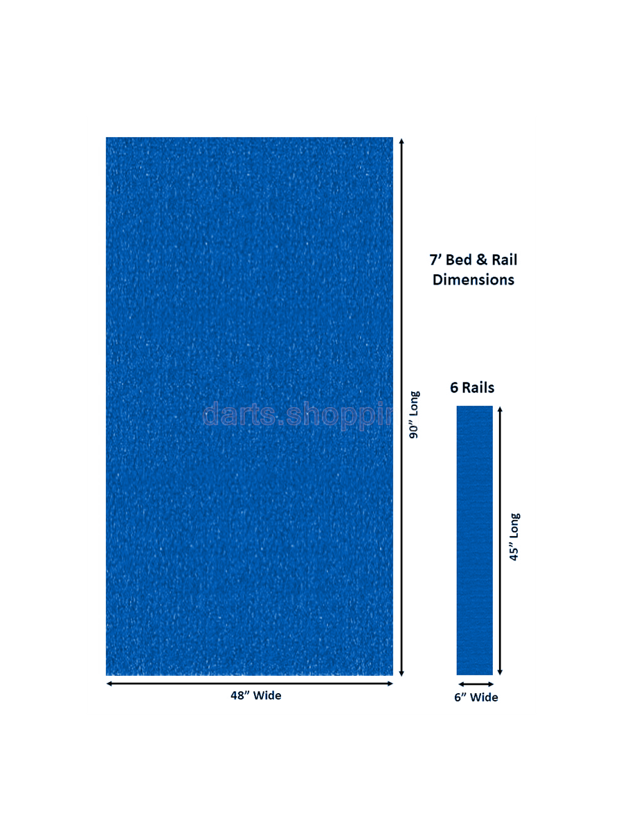 Championship Billiard Fabric Mercury Ultra 7' Cloth - Electric Blue
