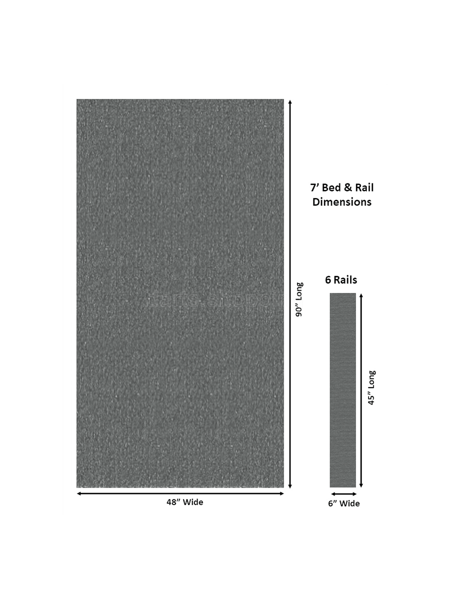 Championship Billiard Fabric Invitational with Teflon 7' Cloth - Steel Grey