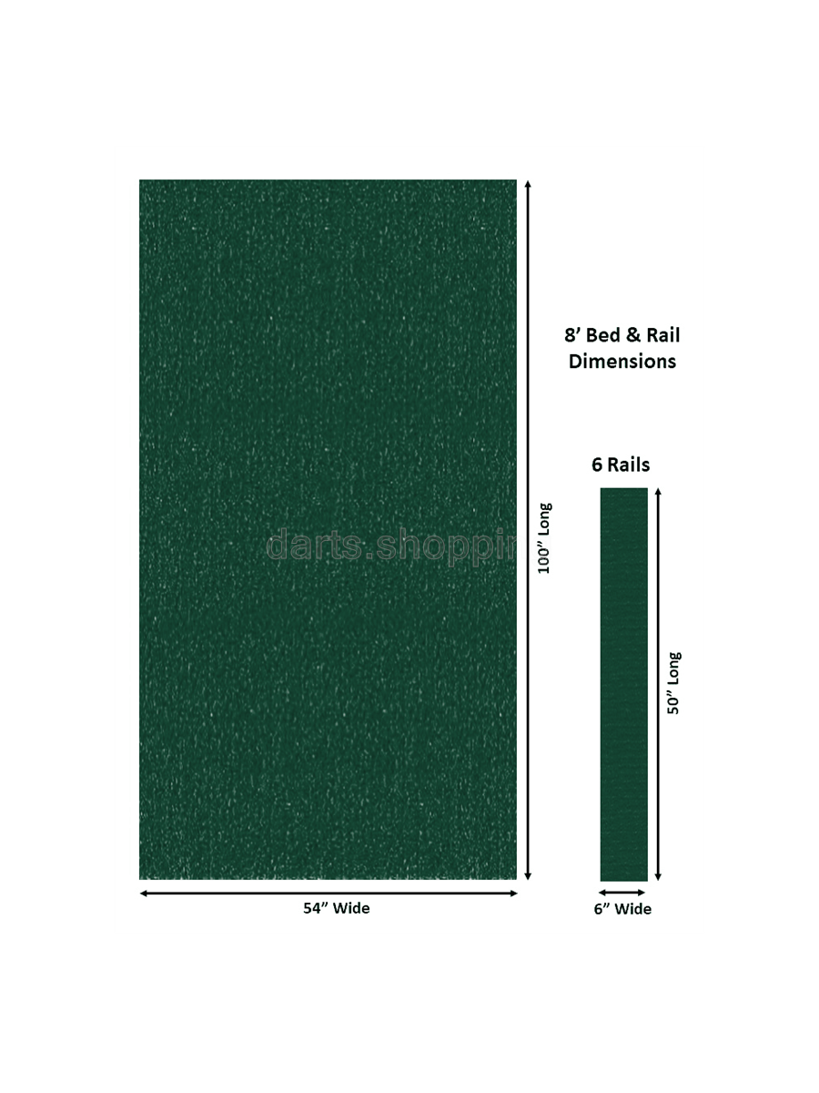Championship Billiard Fabric Invitational with Teflon 8' Cloth - Bottle Green