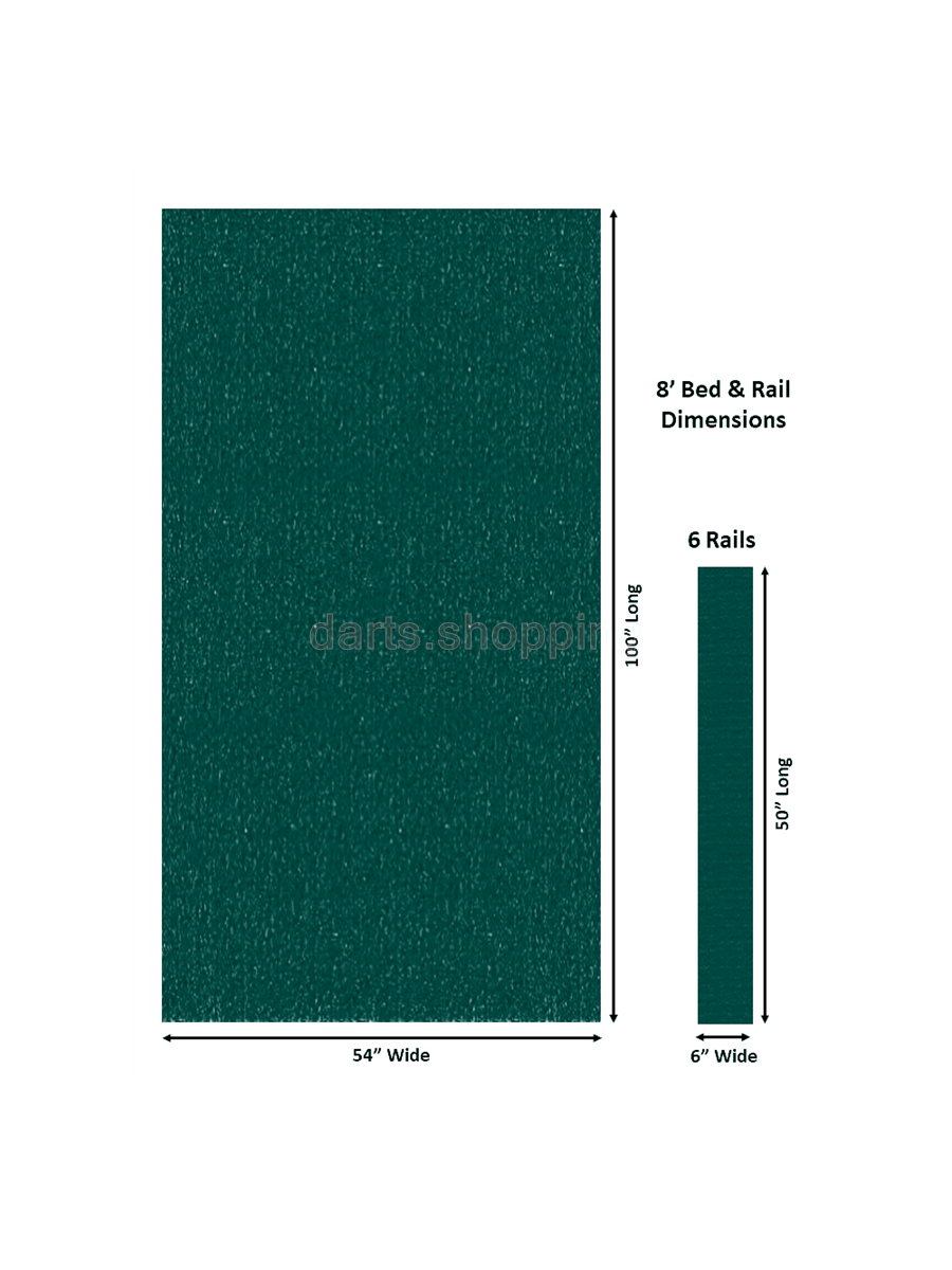 Championship Billiard Fabric Invitational with Teflon 8' Cloth - Dark Green