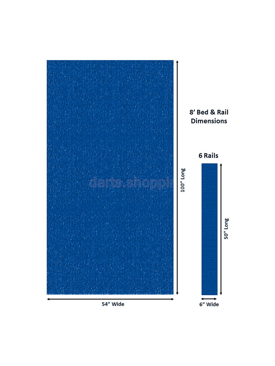 Championship Billiard Fabric Invitational with Teflon 8' Cloth - Euro Blue