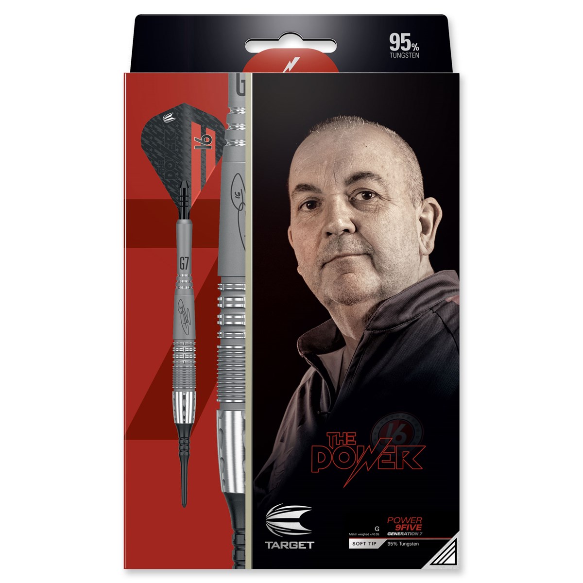 Target Darts Phil Taylor Power 9Five G7 95% Tungsten 18 grams