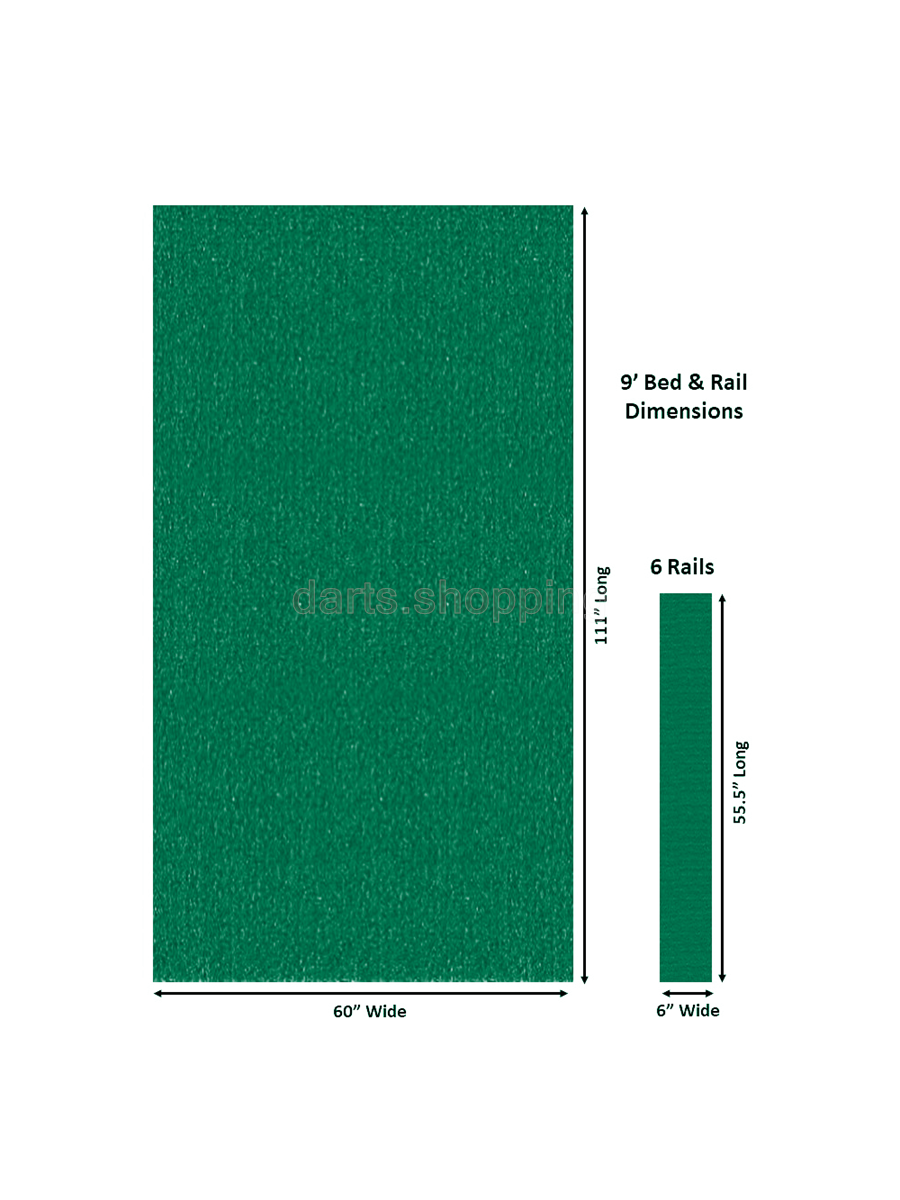 Championship Billiard Fabric Tour Edition 9' Cloth - Championship Green