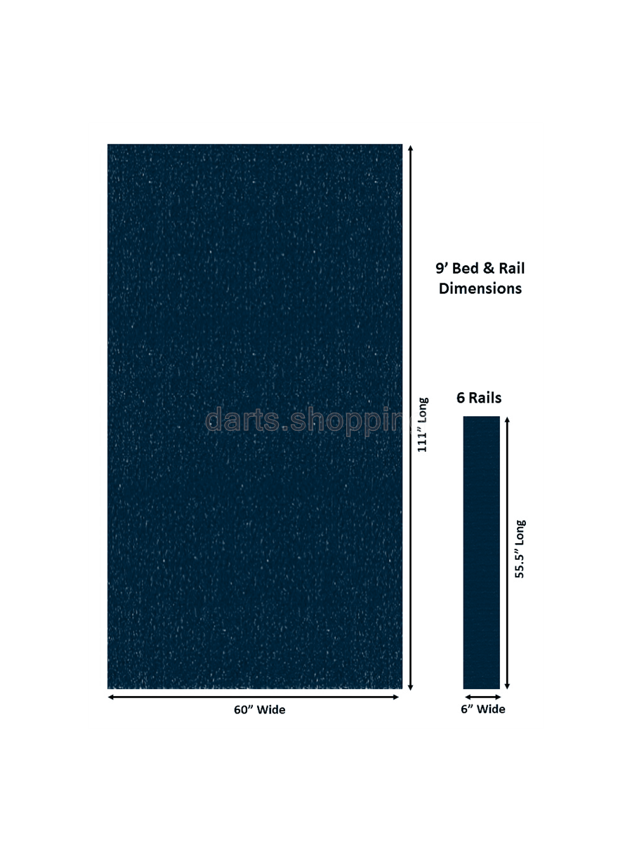 Championship Billiard Fabric Invitational with Teflon 9' Cloth - Navy
