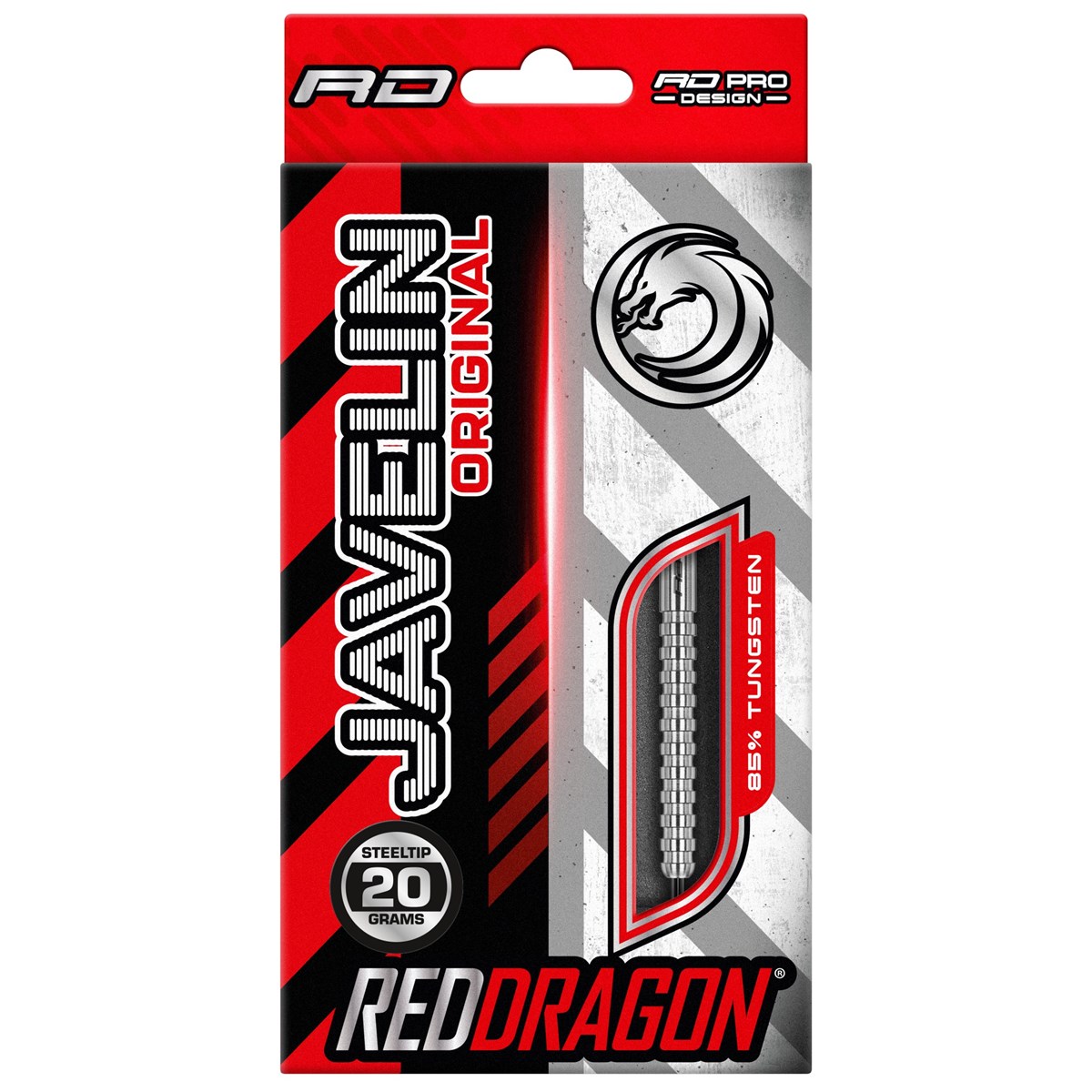 Red Dragon Javelin Original 85% Tungsten Steel Tip Darts (20 grams)