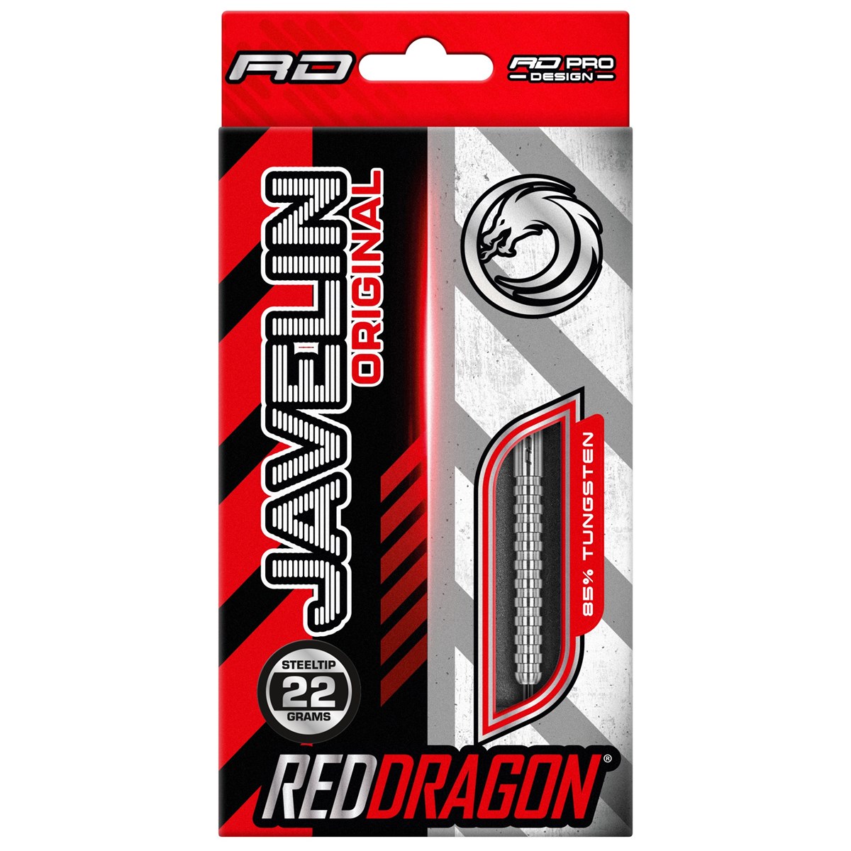 Red Dragon Javelin Original 85% Tungsten Steel Tip Darts (22 grams)