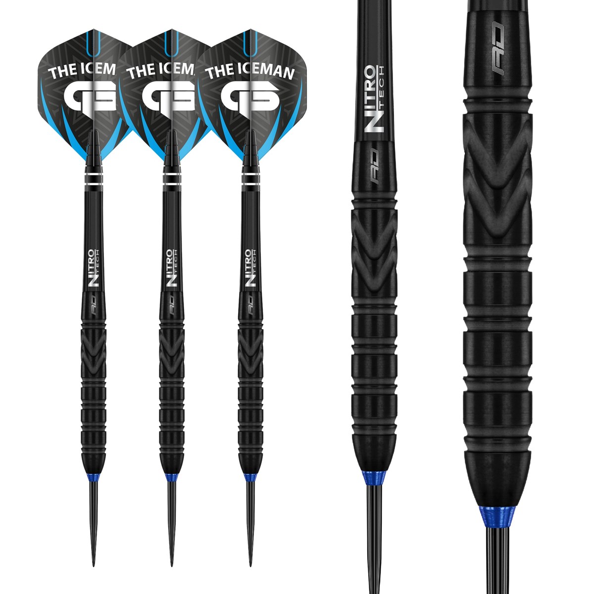 Red Dragon Gerwyn Price Black SE 90% Tungsten Steel Tip Darts (24 grams)