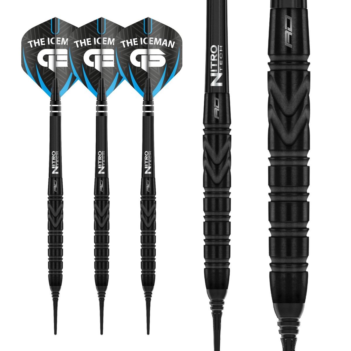 Red Dragon Gerwyn Price Black SE 90% Tungsten Soft Tip Darts (18 grams)