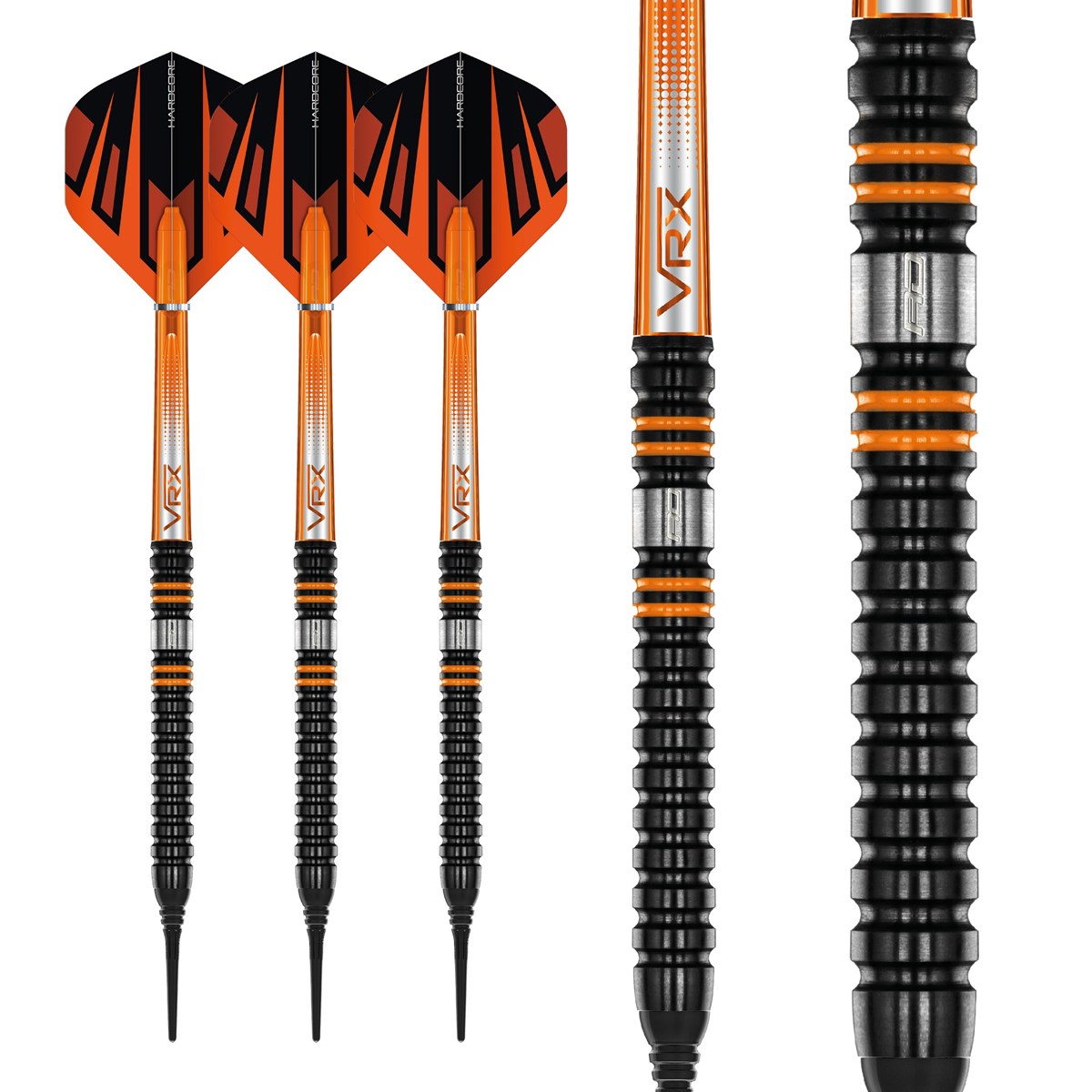 Red Dragon Amberjack Pro 1 90% Tungsten Soft Tip Darts (18 grams)