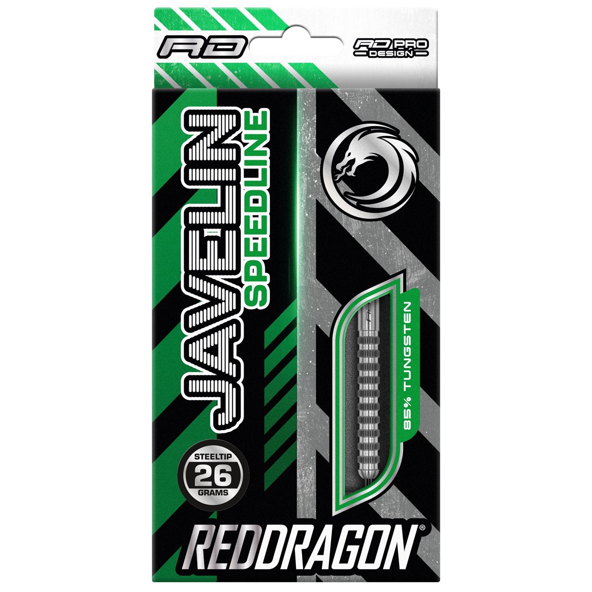 Red Dragon Javelin Speedline 85% Tungsten Steel Tip Darts (26 grams)