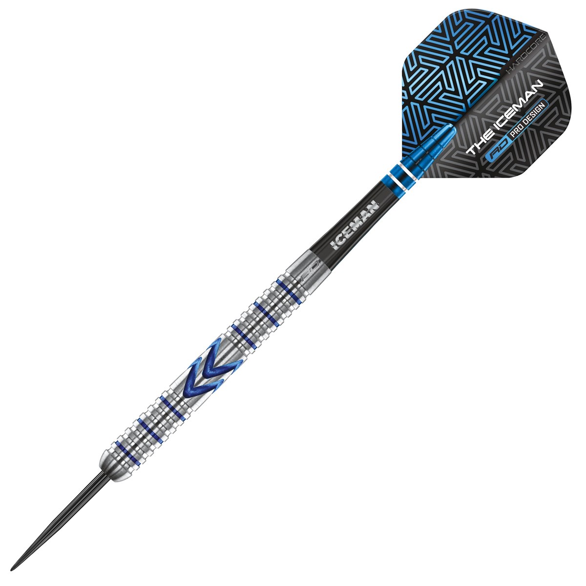 Red Dragon Gerwyn Price Iceman Midnight Edition 90% Tungsten Steel Tip Darts (23 grams)