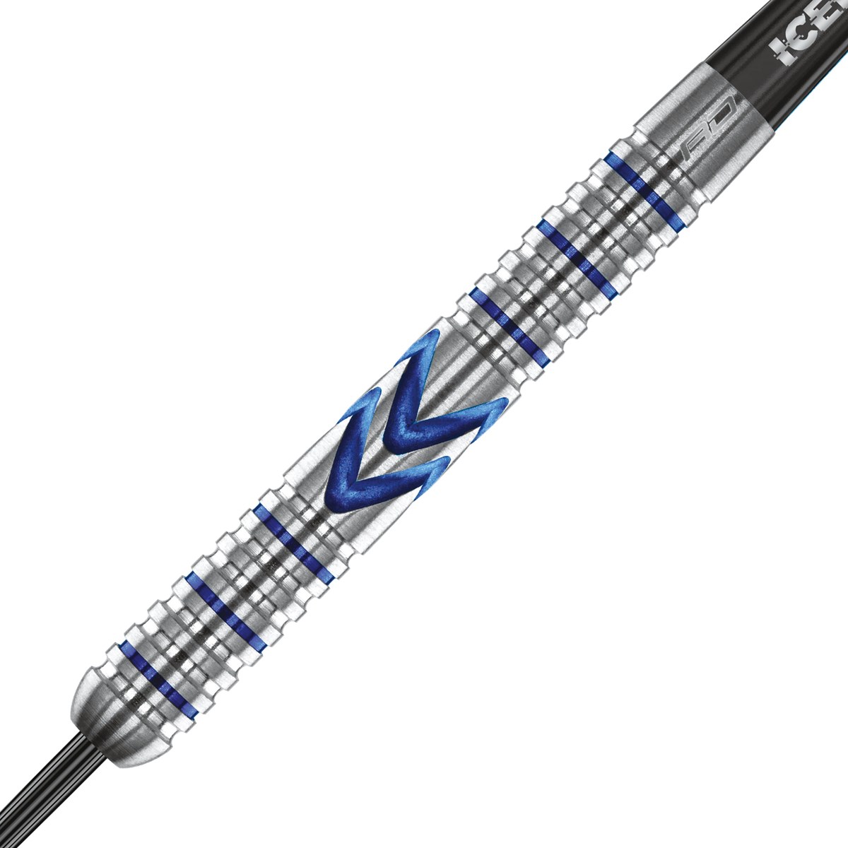 Red Dragon Gerwyn Price Iceman Midnight Edition 90% Tungsten Steel Tip Darts (23 grams)